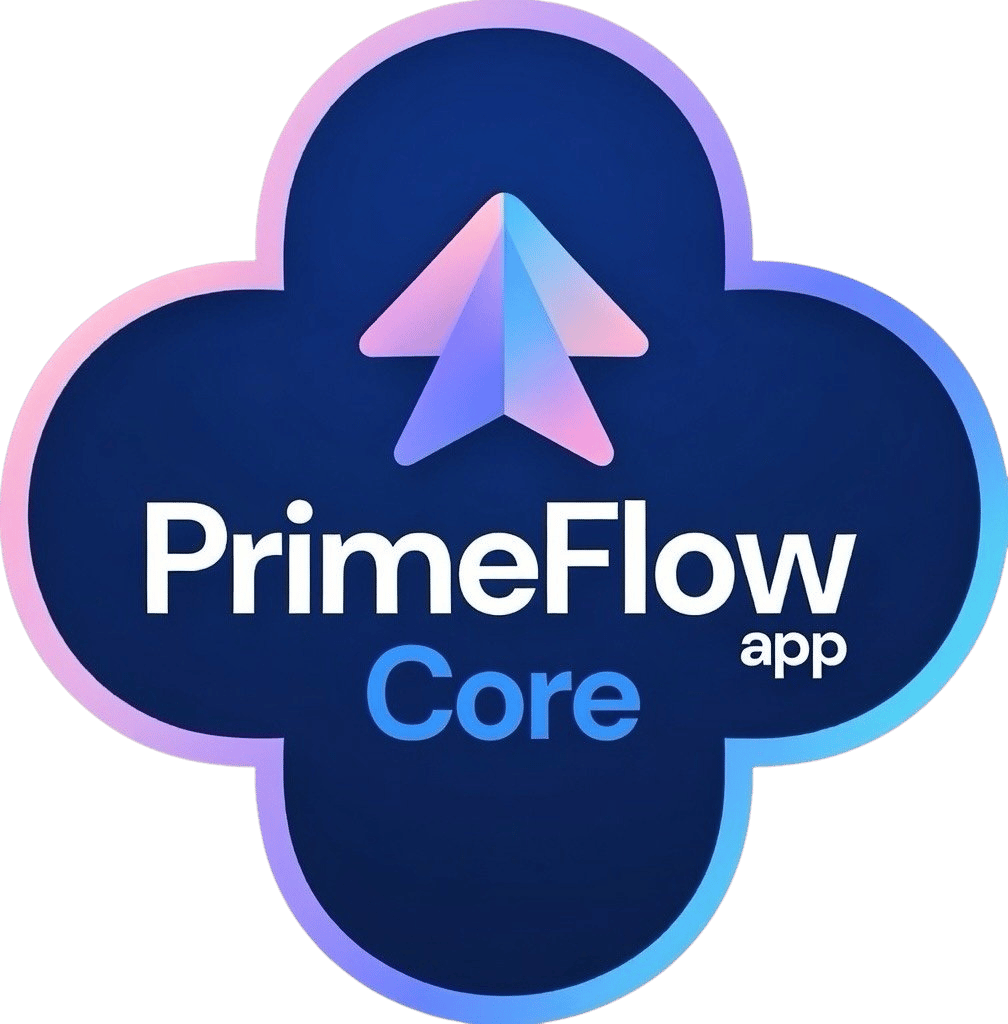 Logo PrimeFlow Core - Aplicación de ejercicios Kegel para hombres