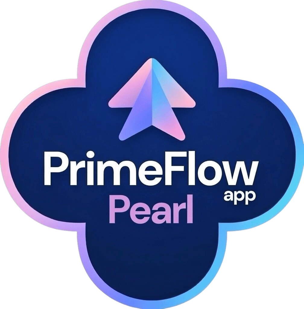 Logo PrimeFlow Pearl - Aplicación de ejercicios Kegel para mujeres